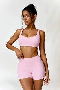 Baby Pink Set For GYM
