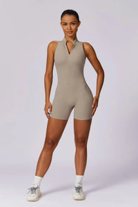 Beige Short Bodysuit