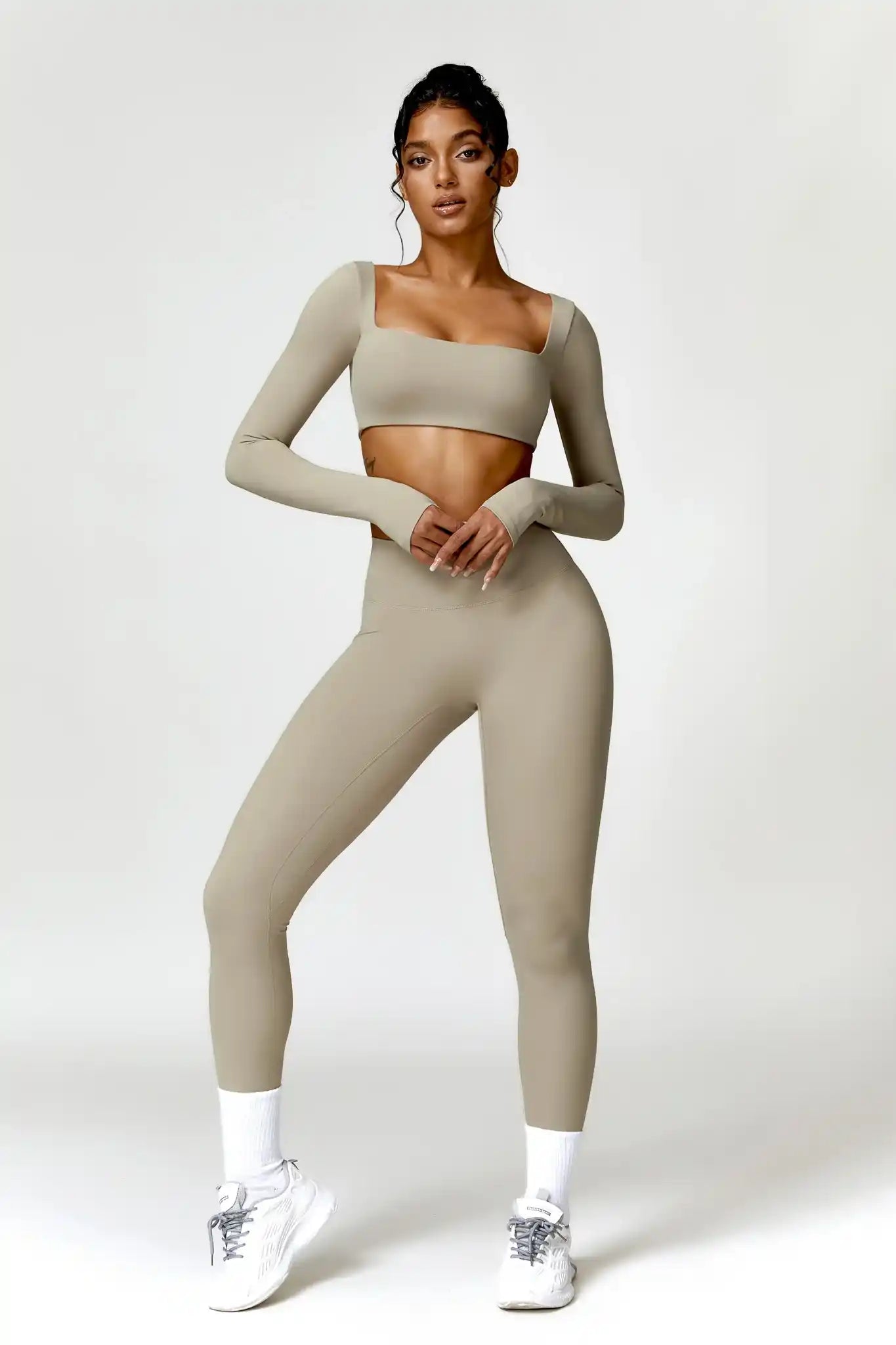 Beige Set For GYM