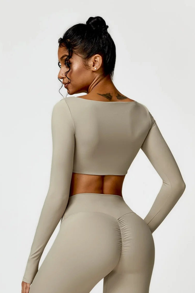 Beige Long sleeve