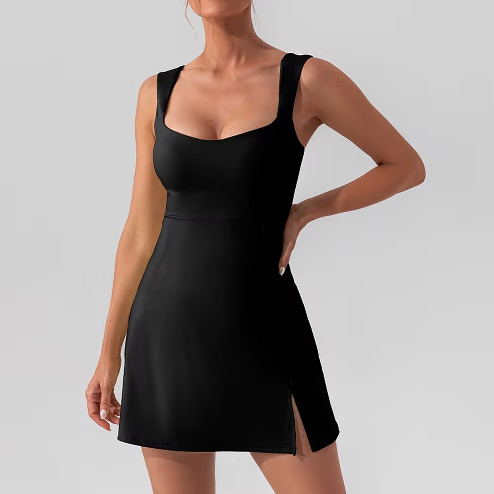 Black Tennis Dress