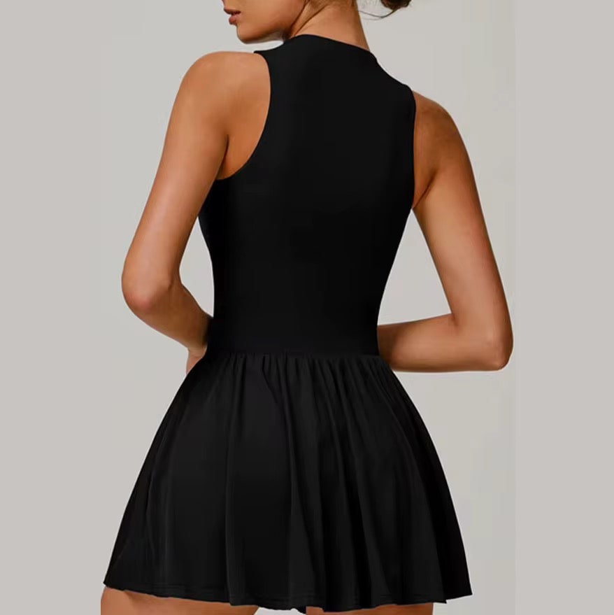 Black Tennis Dress