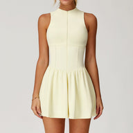 Yellow Tennis Dress