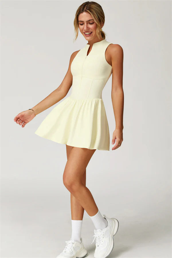 Yellow Tennis Dress
