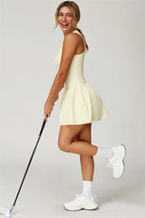 Yellow Tennis Dress