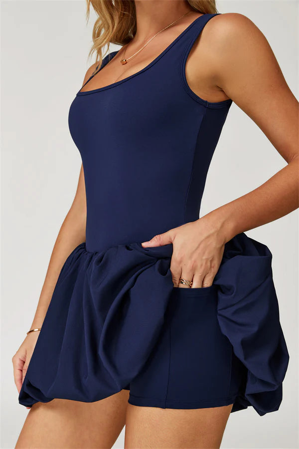 Navy blue  Tennis Dress