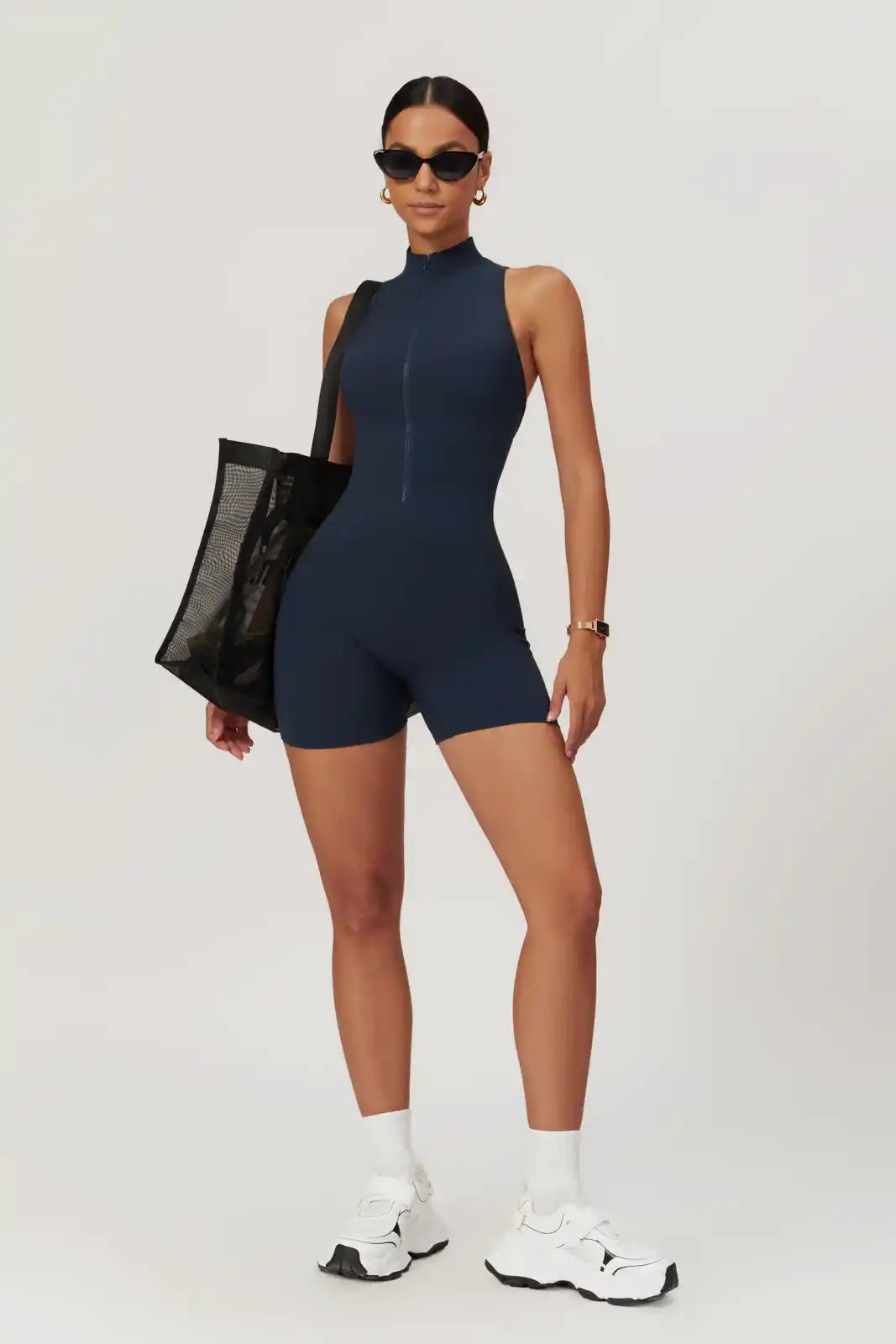 Dark Blue Short Bodysuit