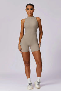Beige Short Bodysuit