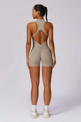 Beige Short Bodysuit