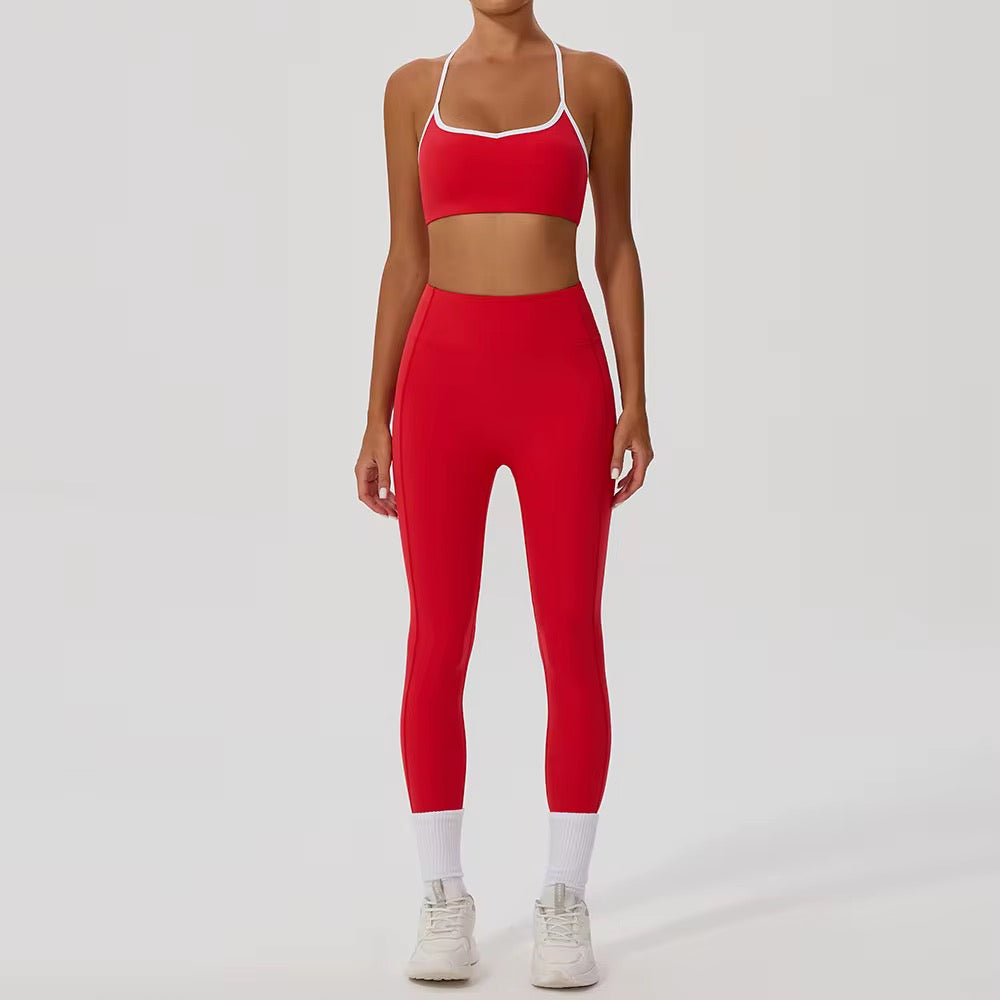 Red  Leggings