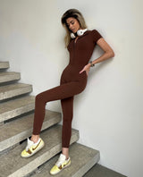 Brown Bodysuit